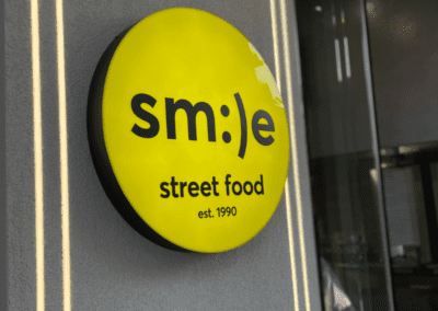 Αρχικός καθαρισμός στο fast food Smile στη Λάρισα